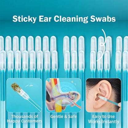 🔥Last Day 49% OFF 💦Sticky Ear Cleaning Sticks – Gentle, Visible Ear Care🔥
